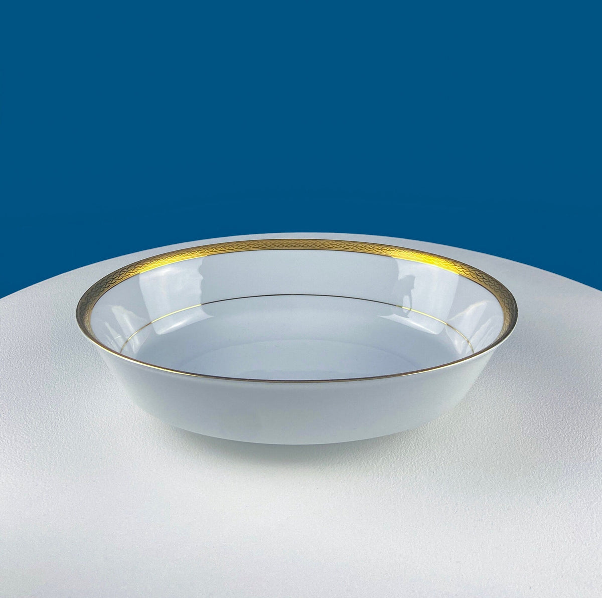Noritake Queen's Gold Oval Serving Bowl