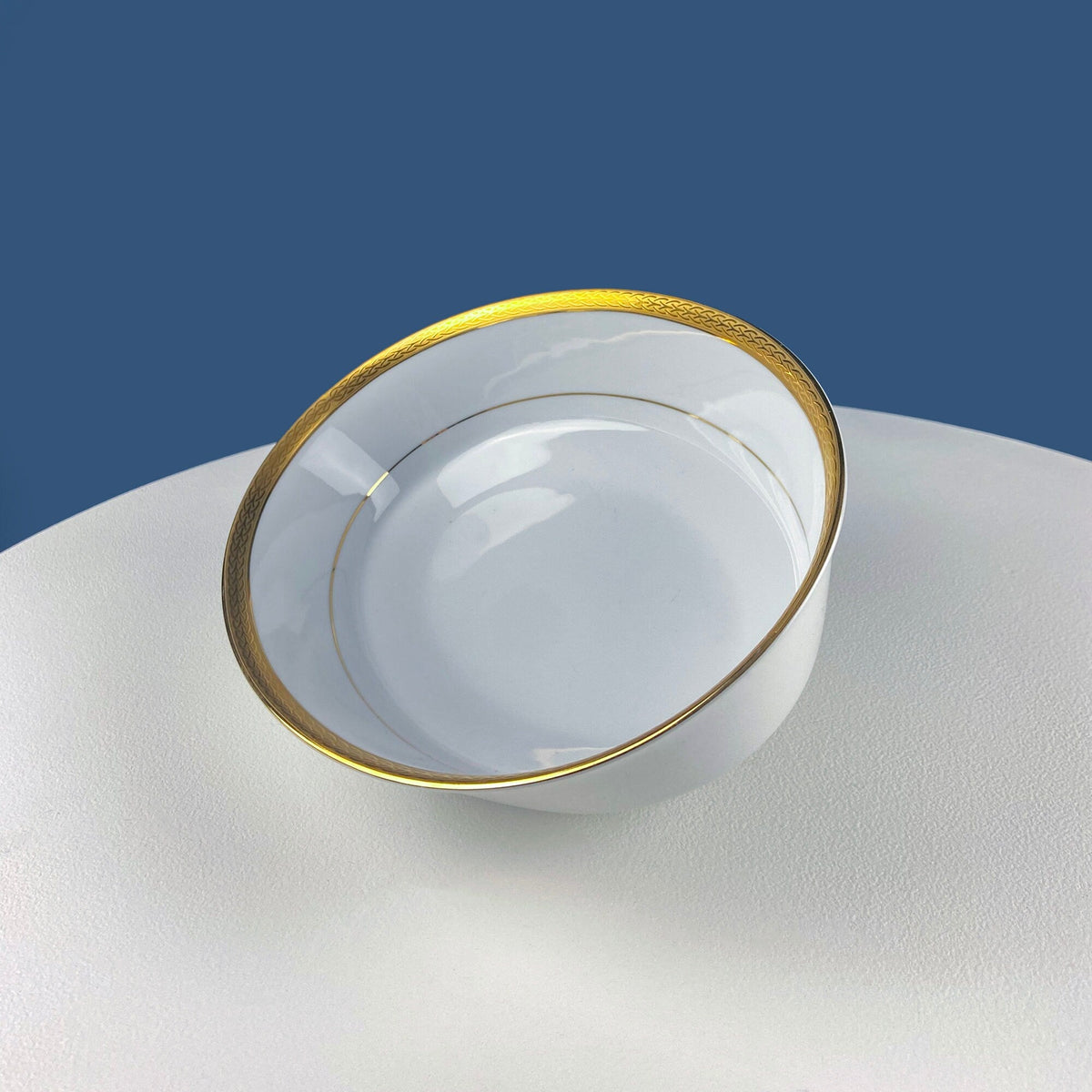 Noritake Queen's Gold Oval Serving Bowl