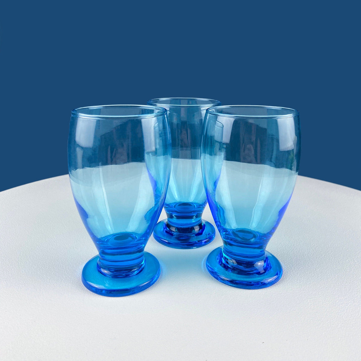 Footed Juice Tumblers, Set of 6
