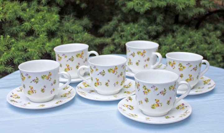 Noritake Elvira Tea & Dessert Set for 4