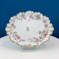 Haviland Limoges Wild Roses Oval Platter