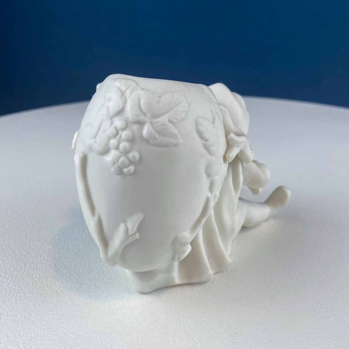 Lenwile Ardalt Porcelain Vase, Boy with Wine Barrel