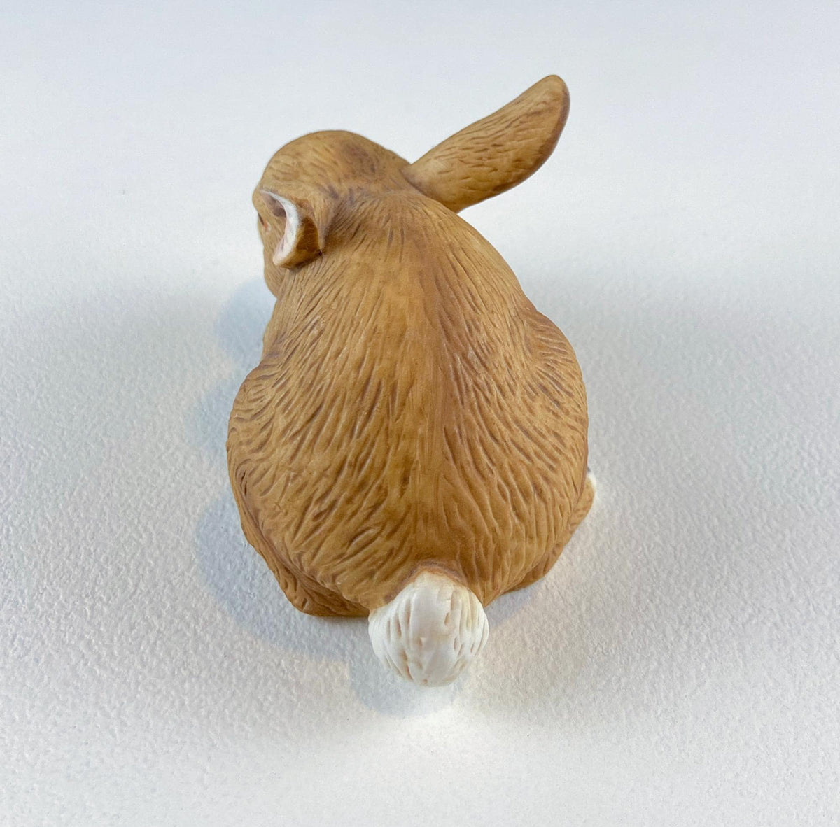 Lefton Hand-Painted Brown Porcelain Bunny