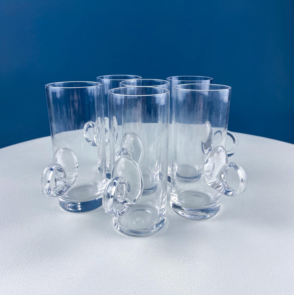 Lenox Hand-Blown Crystal Irish Coffee Glasses, Set of 6