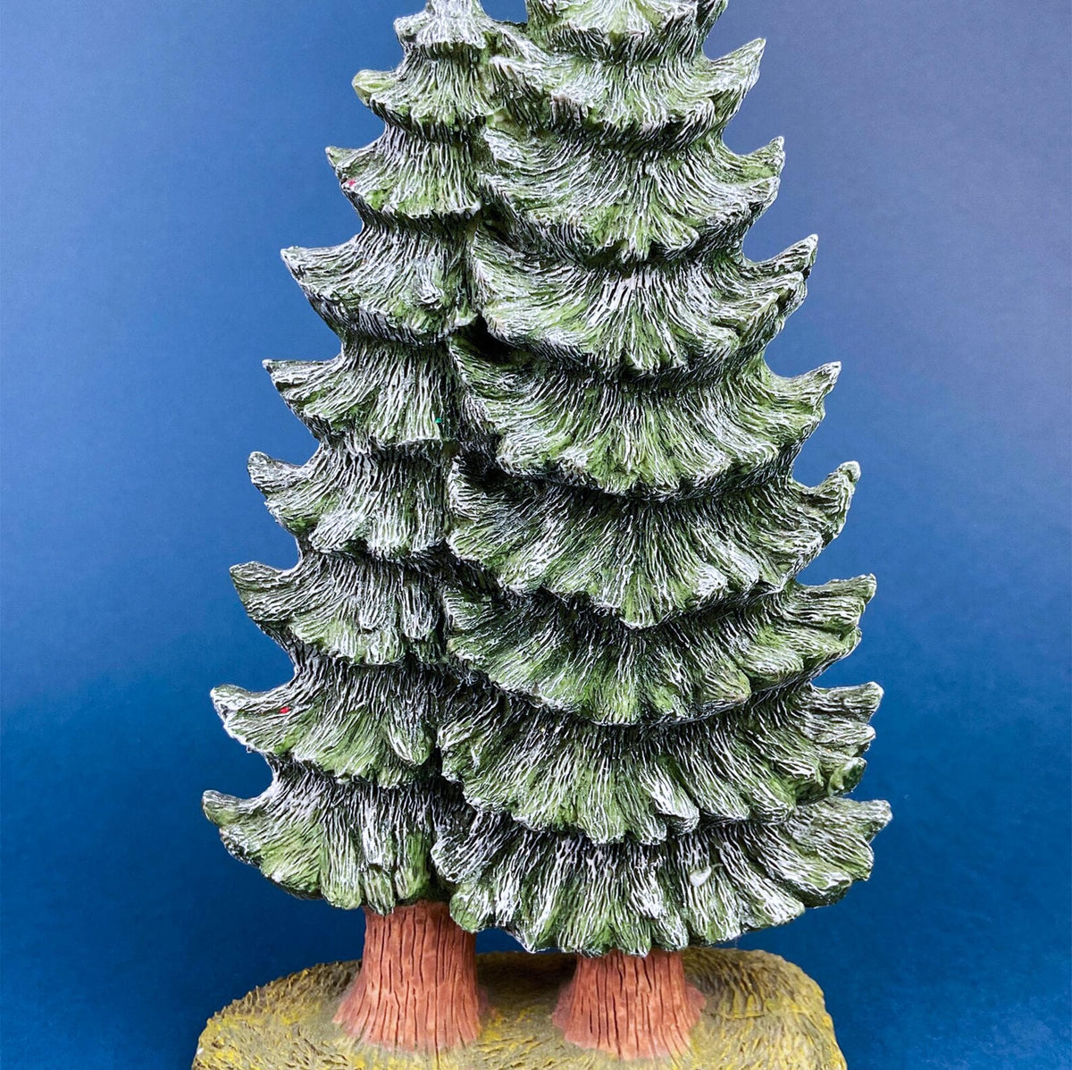 14.5" Pine Cone Tree for a Christmas Village