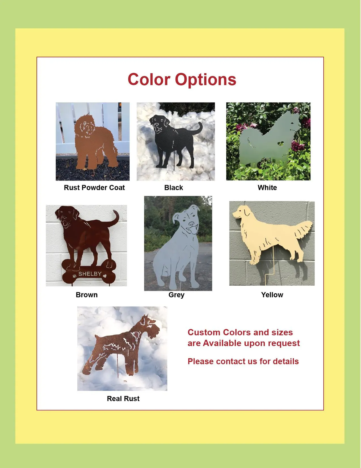 English Cocker Spaniel Garden Stake or Wall Hanging (Style 1)