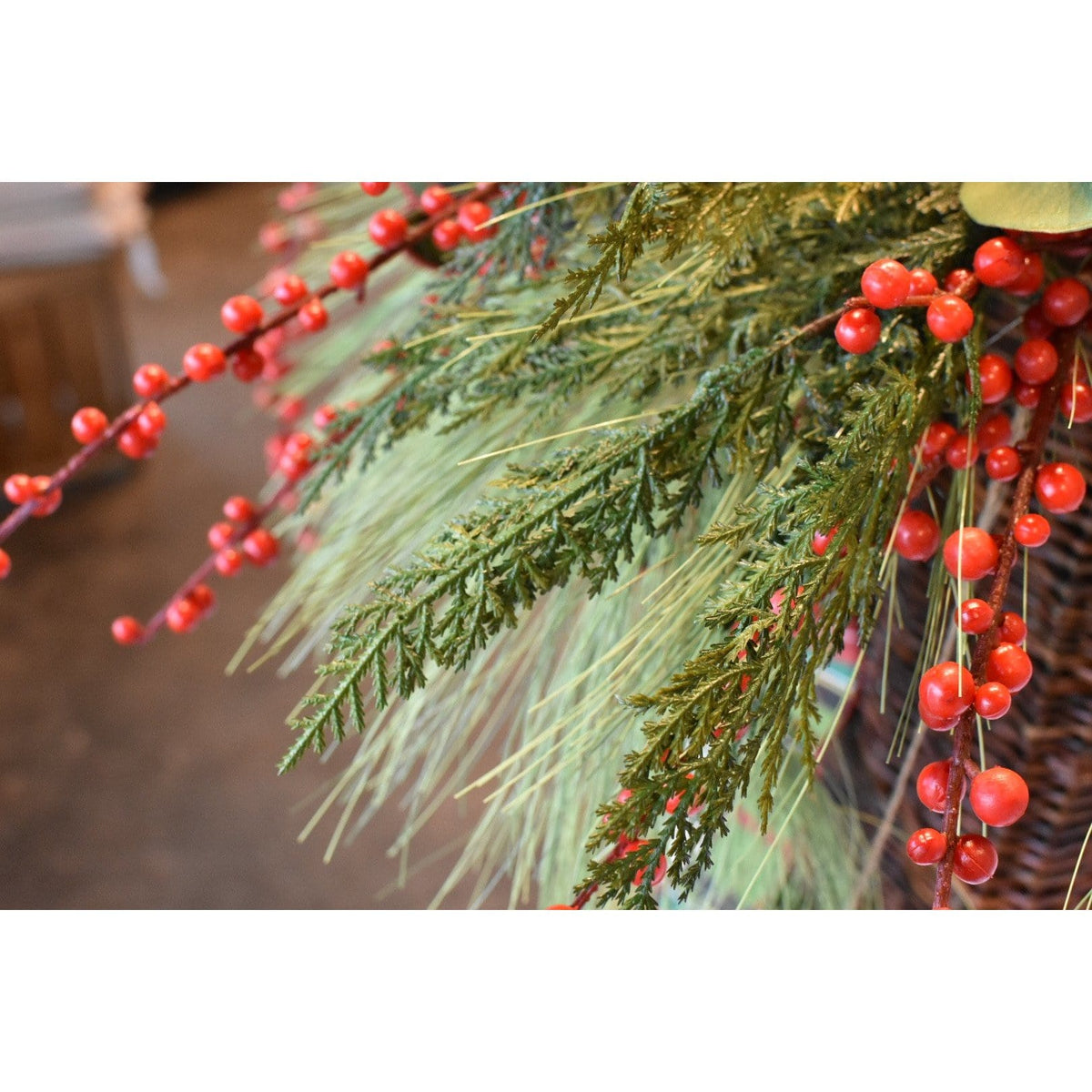 21” Long Needle Pine Spray