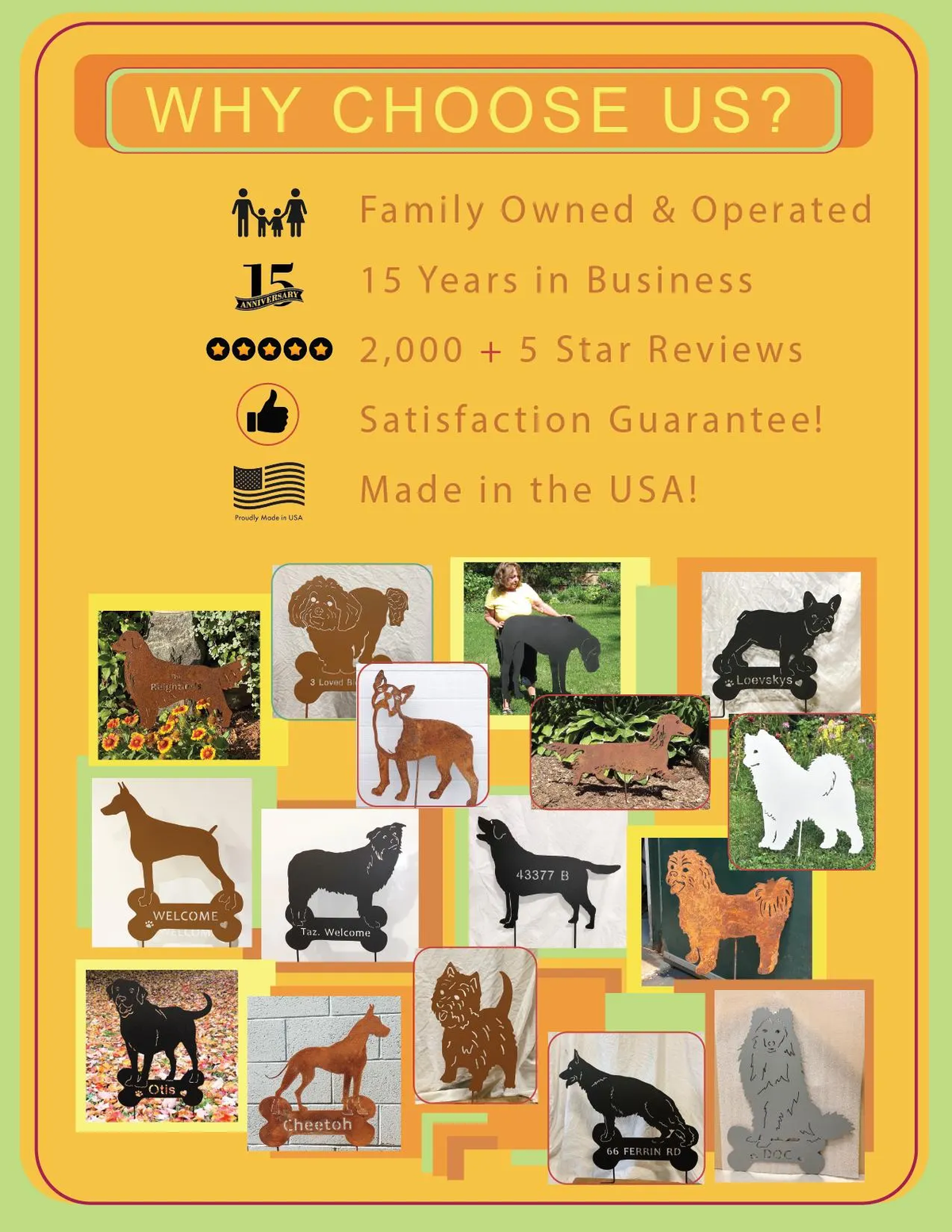 Chihuahua Garden Stake or Wall Hanging (Style 3)