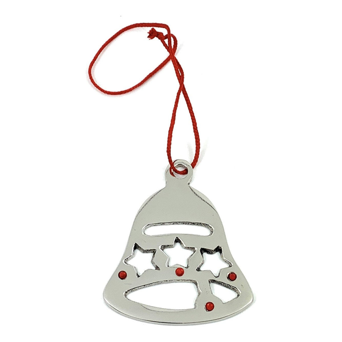 Vibhsa Jingle Bell Christmas Tree Ornaments Decorations Set of 4