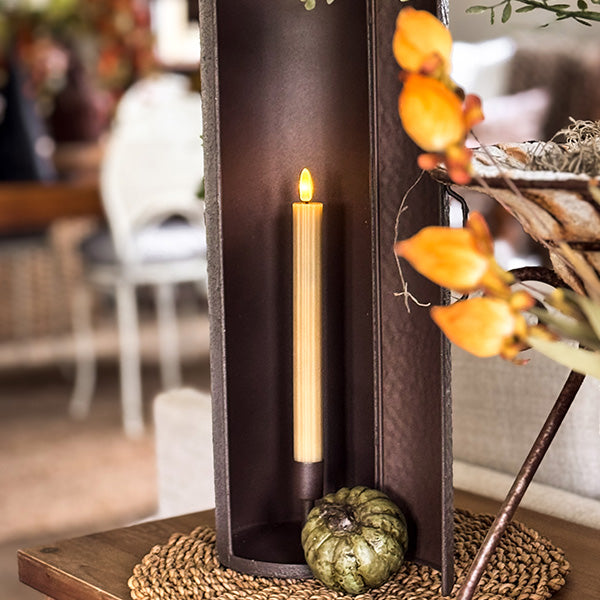 Oversized Rustic Chimney Floor Lantern
