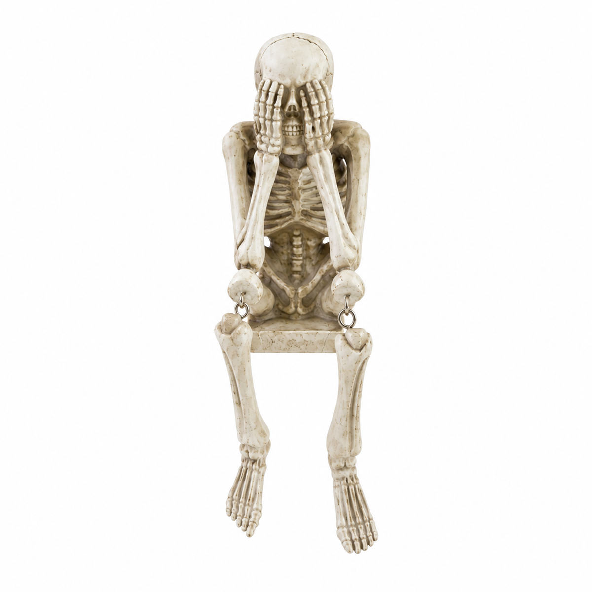 See, Hear & Speak No Evil Skeleton Shelf Sitter – 3 Styles
