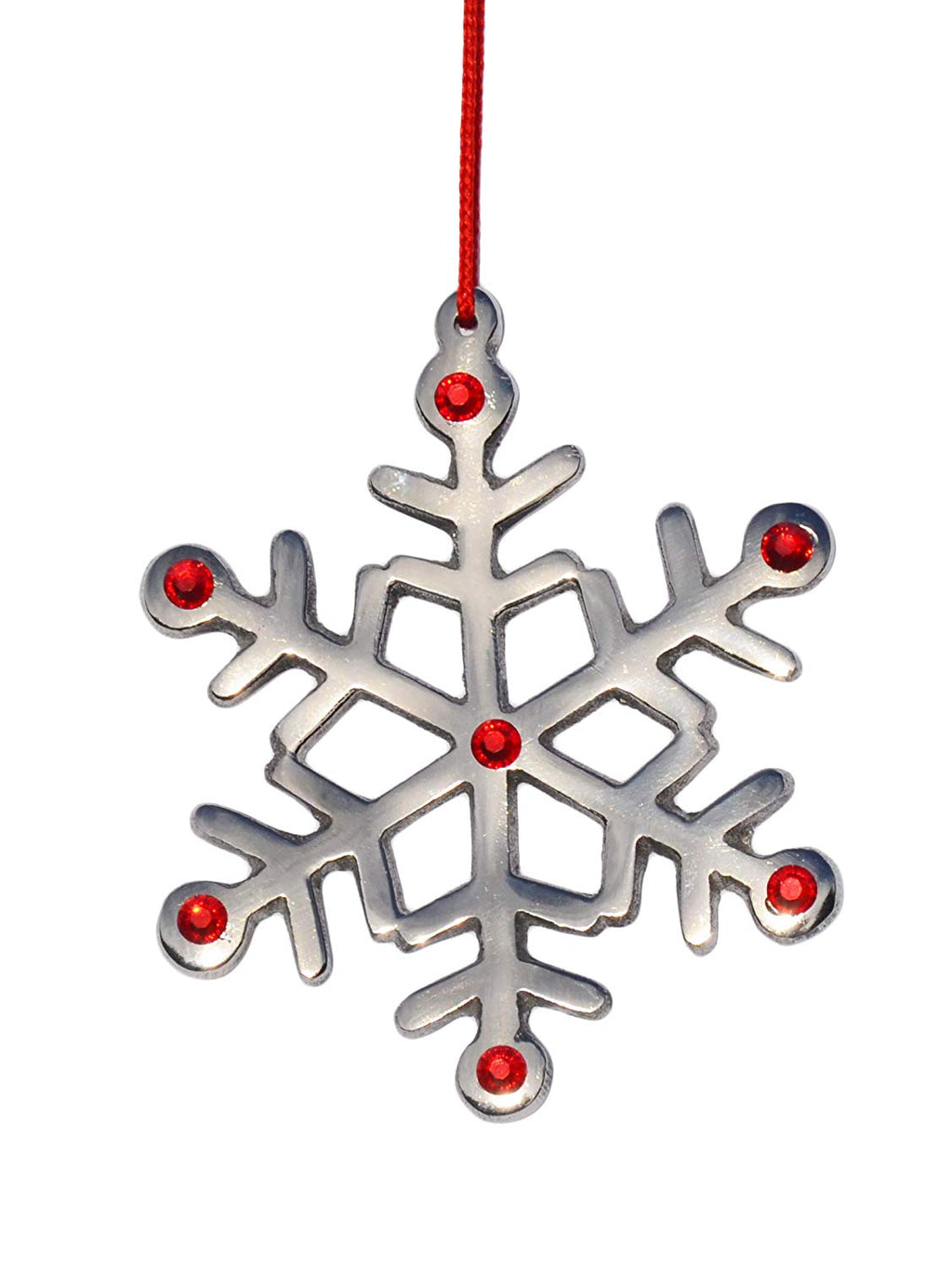 Vibhsa Snowflake Christmas Tree Ornament Decorations Set of 4