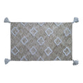 Vibhsa Tufted Shatter Rug with Corner Fringes | 25"x45" Handmade Diamond Pattern Area Rug