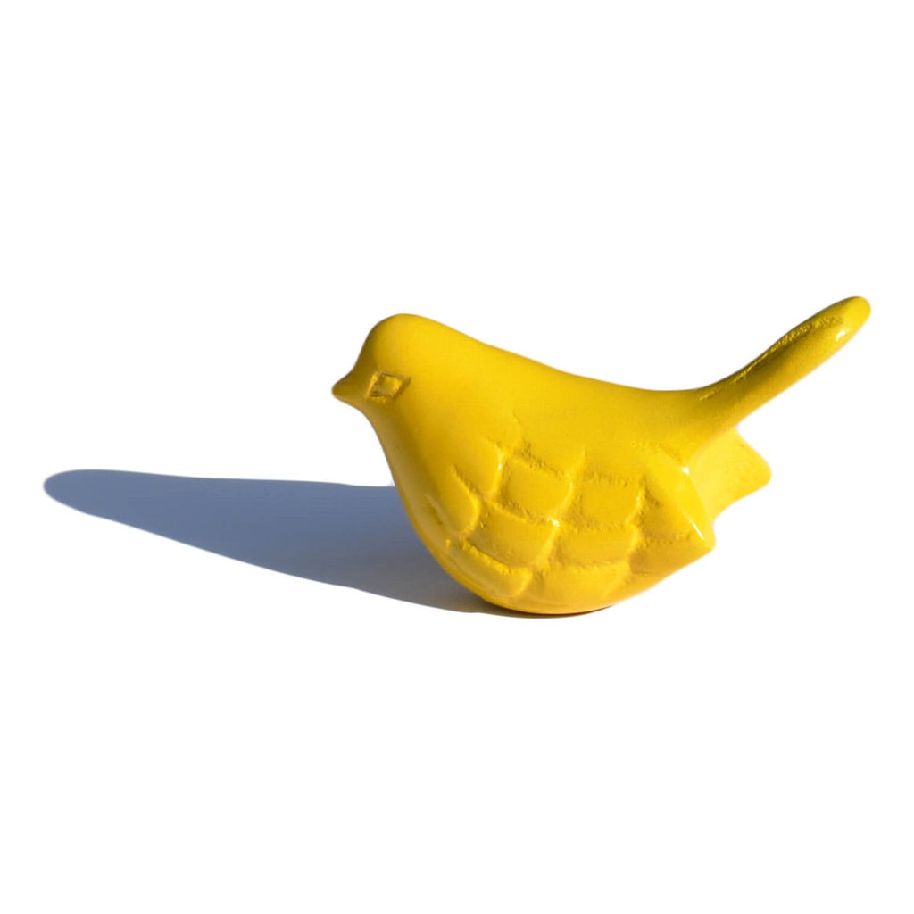 Vibhsa Bird Figurines Symbols of Health & Happiness (Yellow)