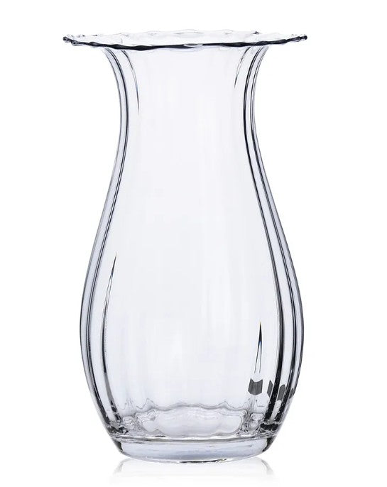 Wavy Glass Vase, 2 Style Options