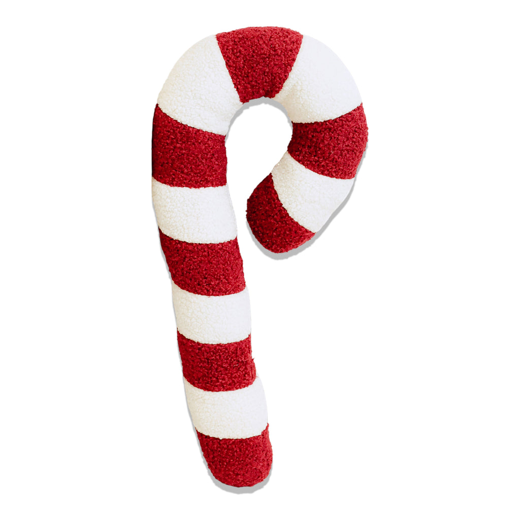 Candy Cane Plush Pillow