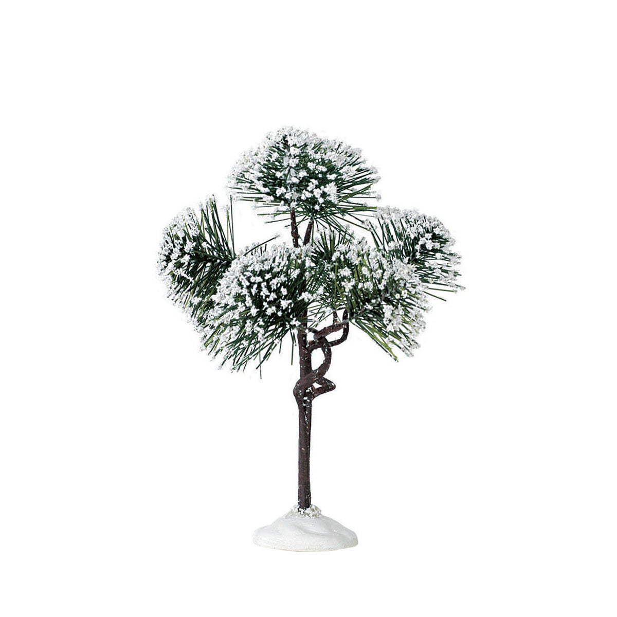 Advent Candlelight Mantel bundle: Mountain pine tree, 6" (2)
